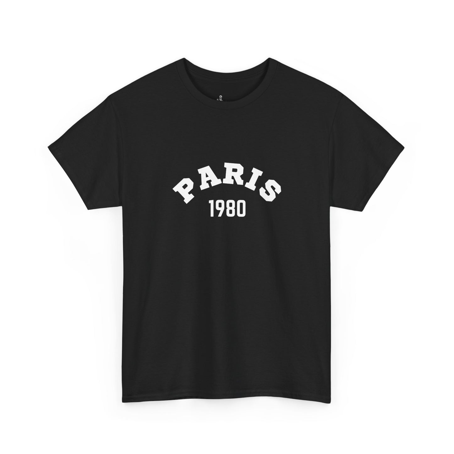 Retro Paris 1980 Unisex Heavy Cotton Tee