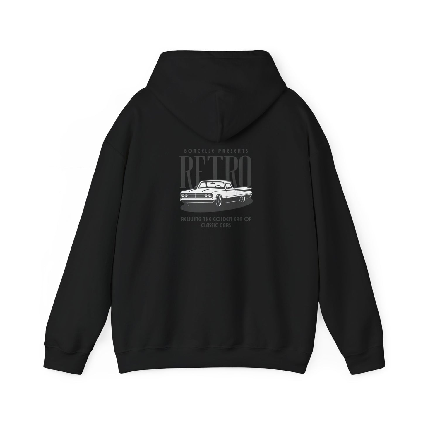Retro Classic Car Hoodie - Unisex Heavy Blend™ Sweatshirt