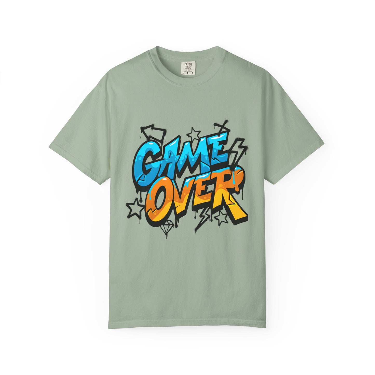 Game Over Unisex Garment-Dyed T-Shirt