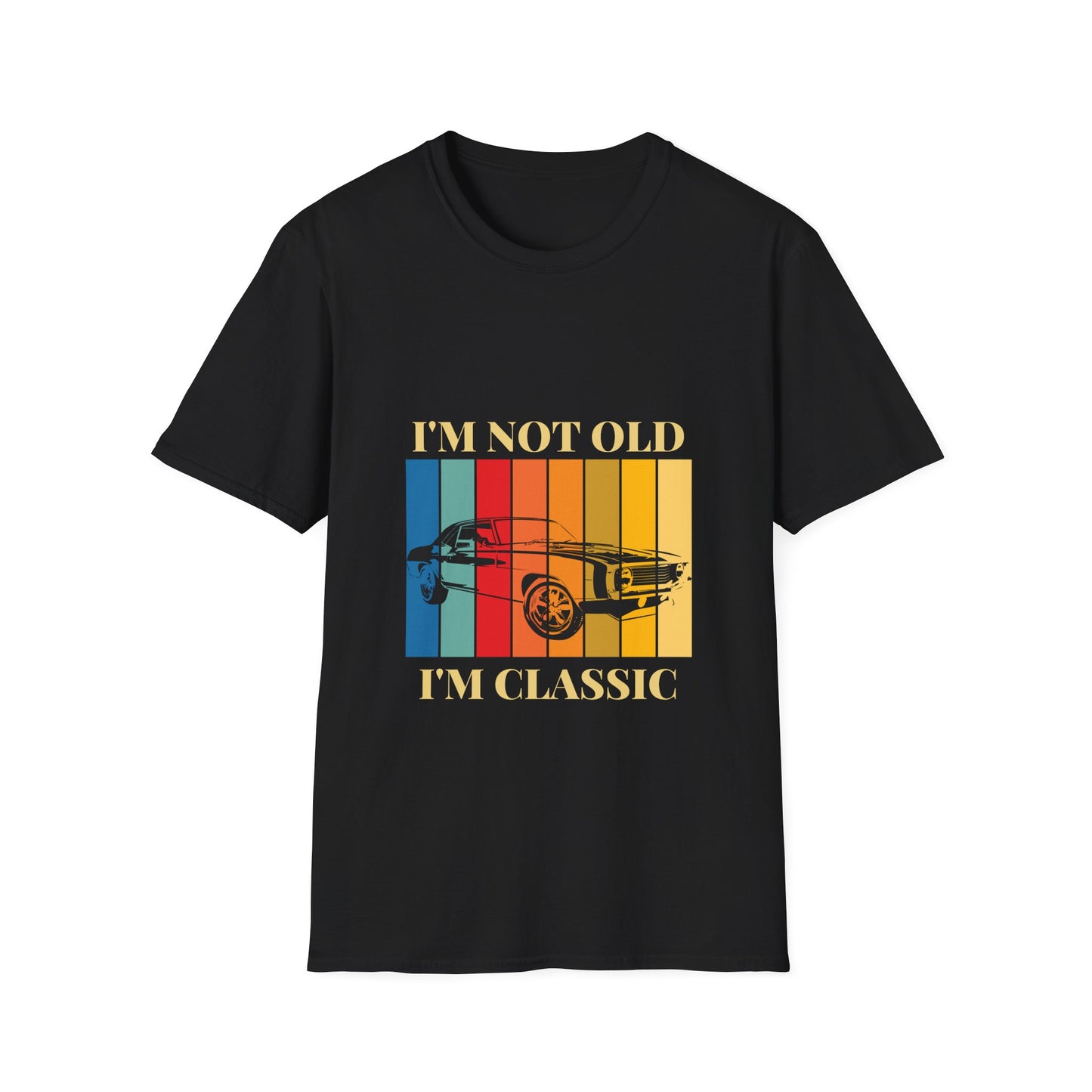 Classic Car T-Shirt - Retro Vintage Style, Perfect for Birthdays, Father's Day, Gifts, Automotive Lovers, Automotive Enthusiasts