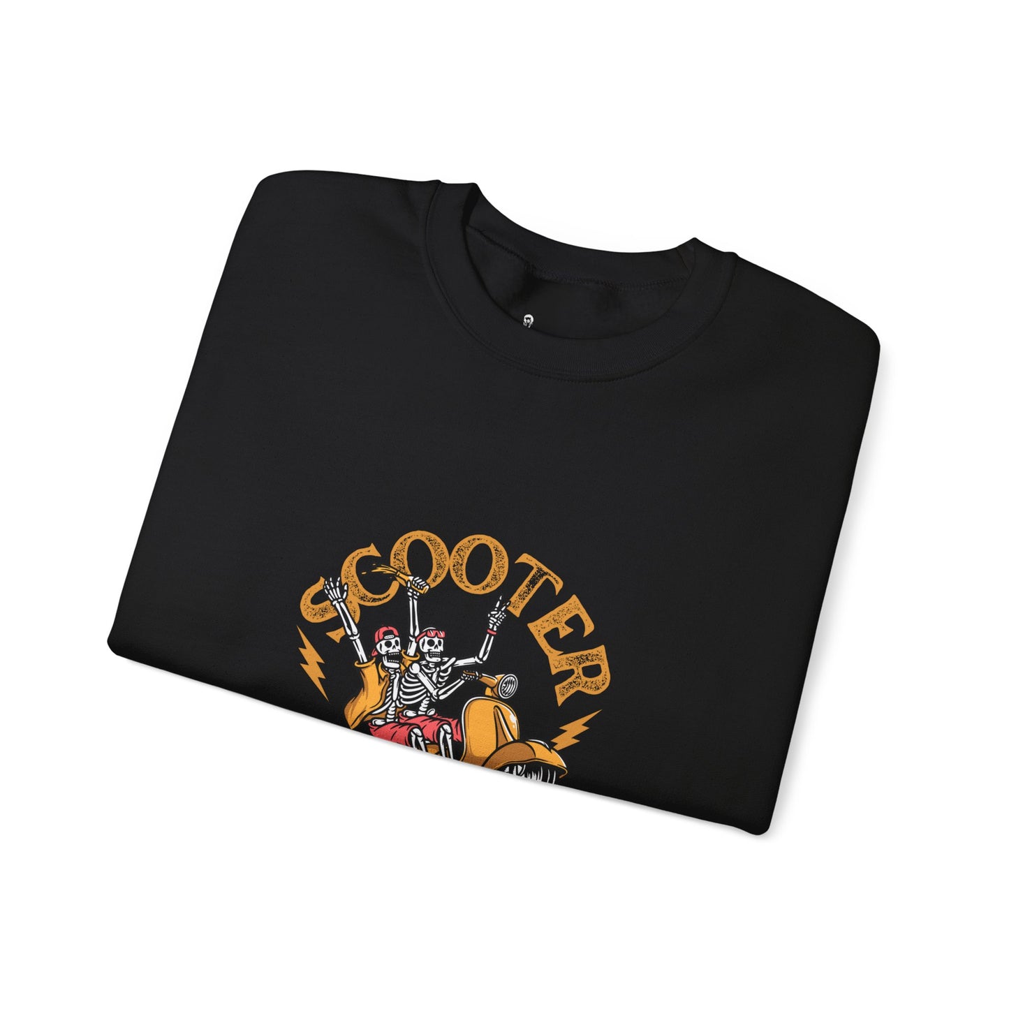 Scooter Spirit Crewneck Sweatshirt - Unisex Heavy Blend