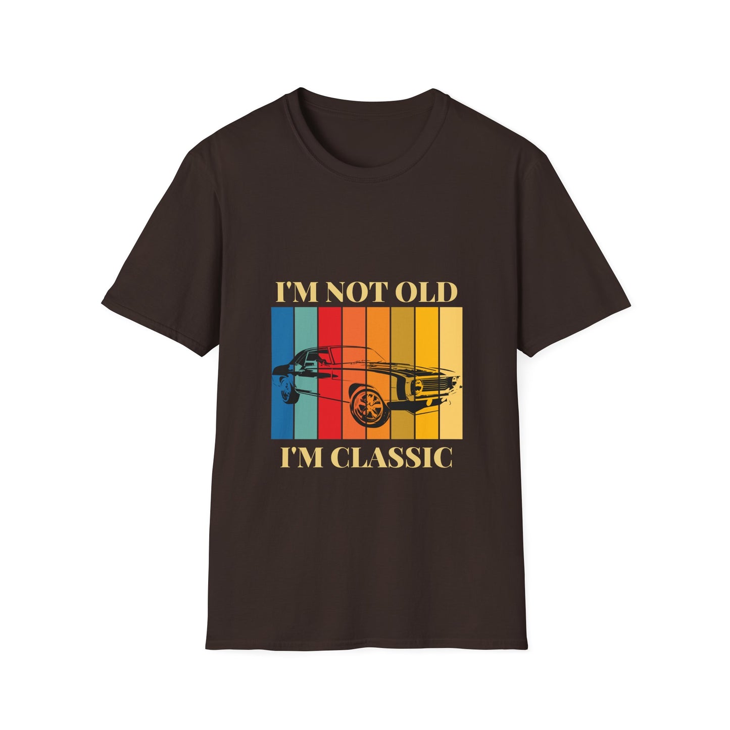 Classic Car T-Shirt - Retro Vintage Style, Perfect for Birthdays, Father's Day, Gifts, Automotive Lovers, Automotive Enthusiasts