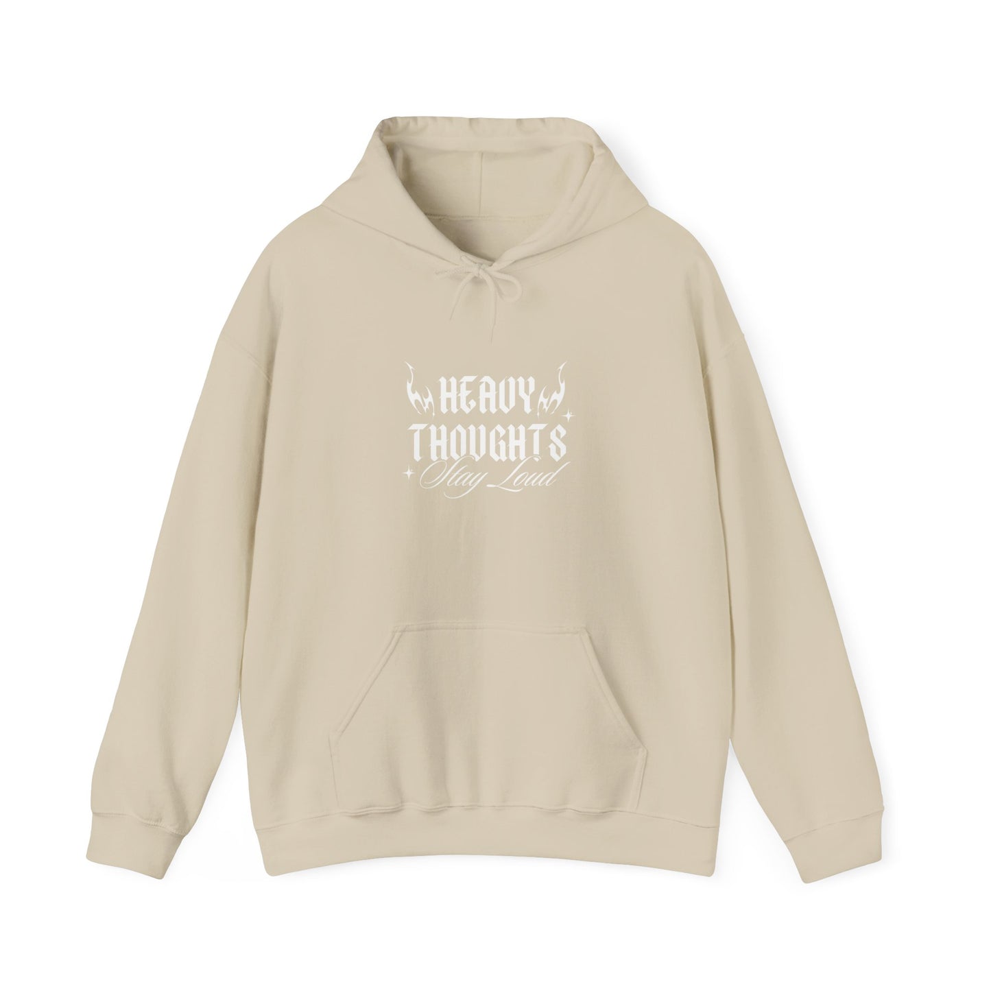 Heavy Thoughts Unisex Hoodie - Cozy Comfort with a Bold Statement