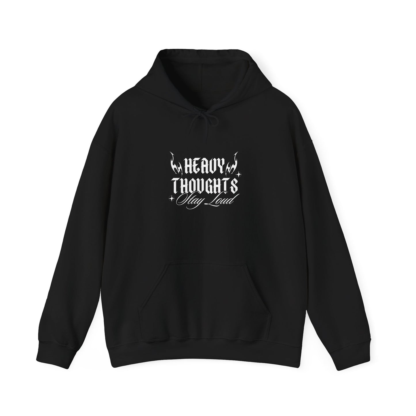 Heavy Thoughts Unisex Hoodie - Cozy Comfort with a Bold Statement