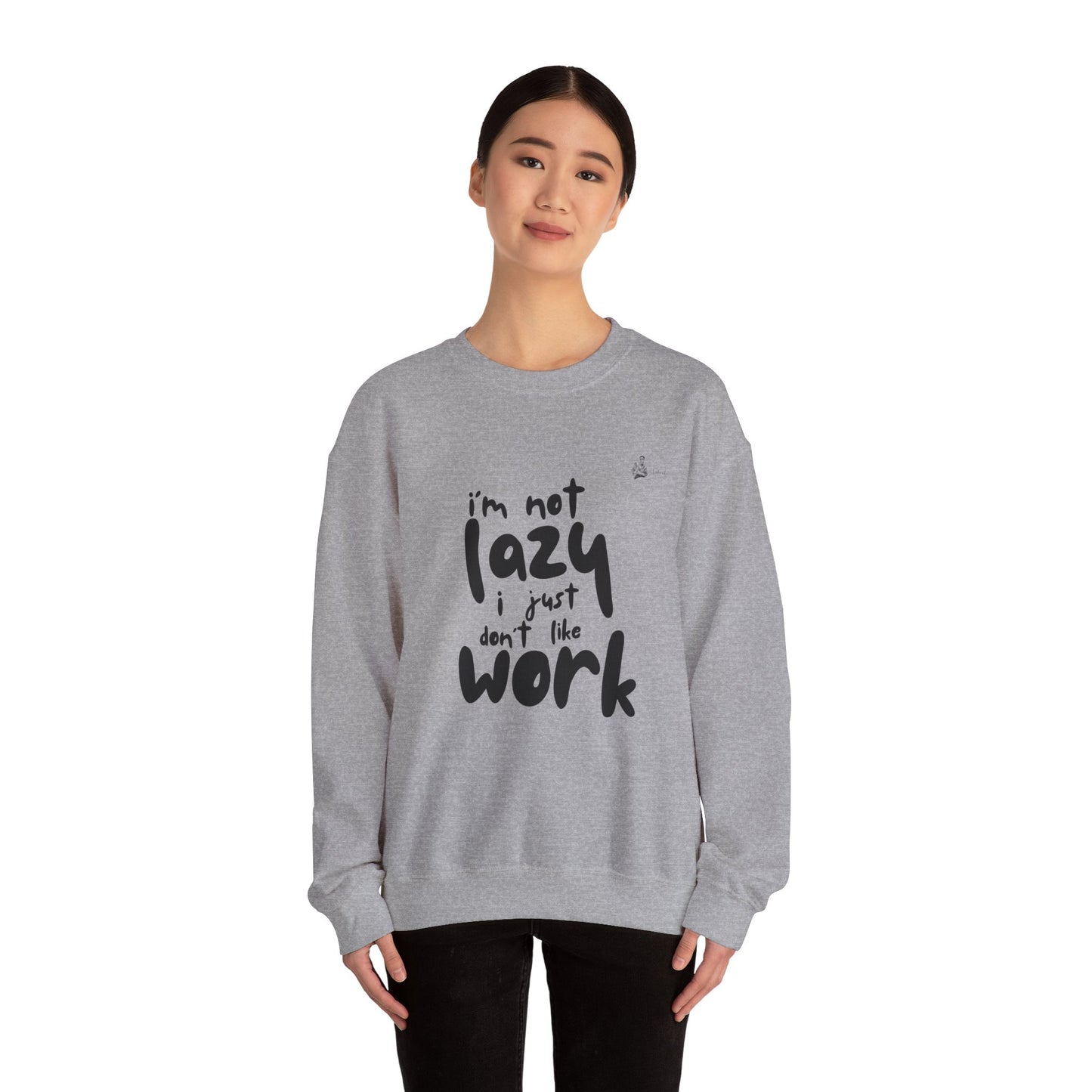 Lazy Vibes Crewneck Sweatshirt - Perfect Gift for Relaxation, Cozy Style, Everyday Comfort, Funny Sweatshirt, Unisex Apparel