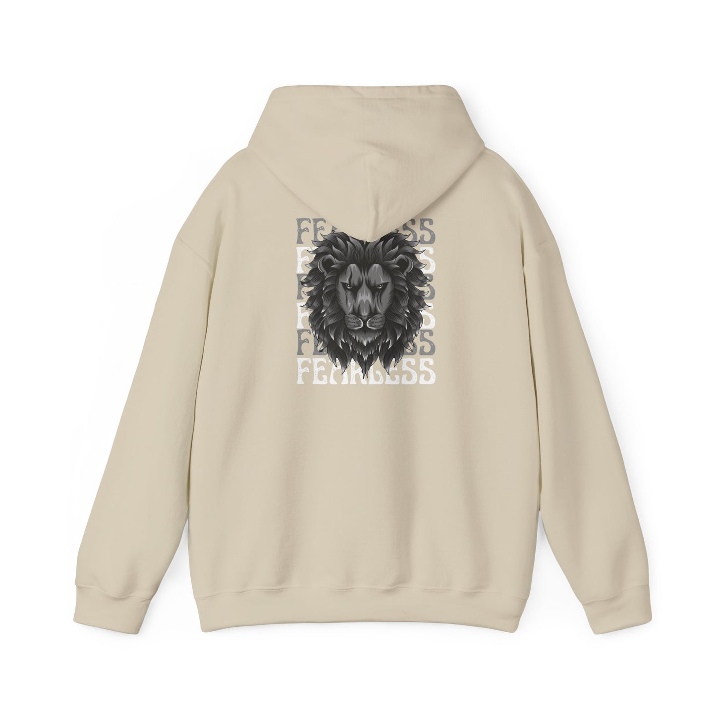 Fearless Lion Graphic Unisex Hoodie