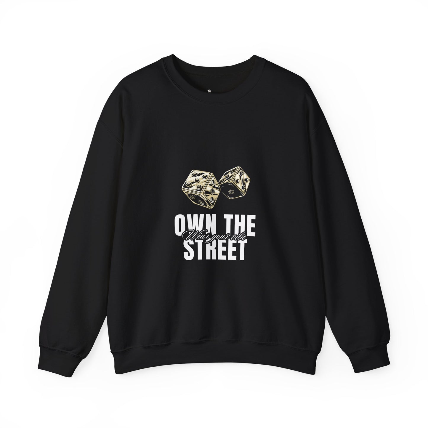 Own the Street Sweatshirt - Unisex Heavy Blend™ Crewneck for Trendy Casual Style