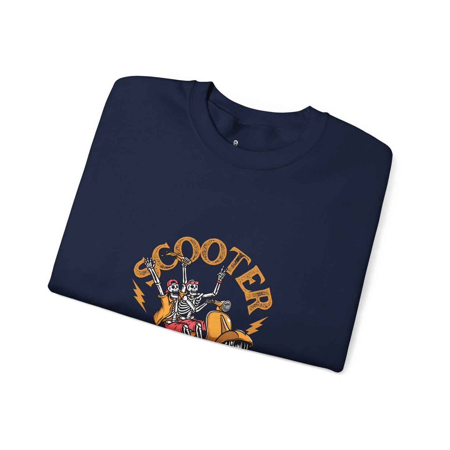 Scooter Spirit Crewneck Sweatshirt - Unisex Heavy Blend