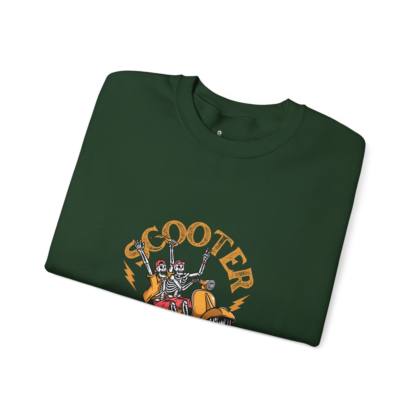 Scooter Spirit Crewneck Sweatshirt - Unisex Heavy Blend