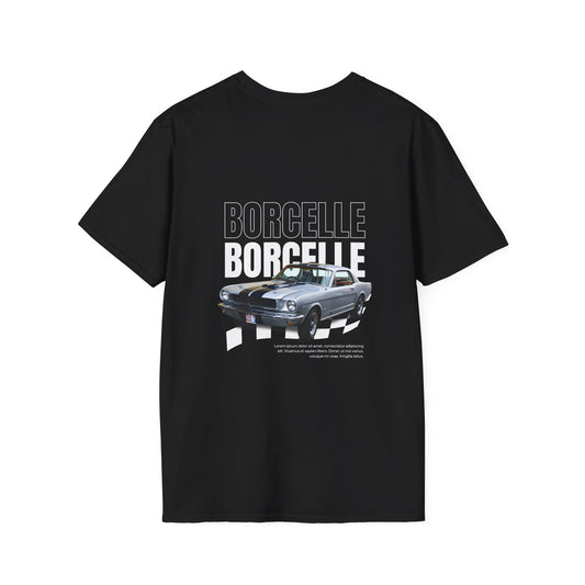 Borgelle Vintage Car Unisex Softstyle T-Shirt