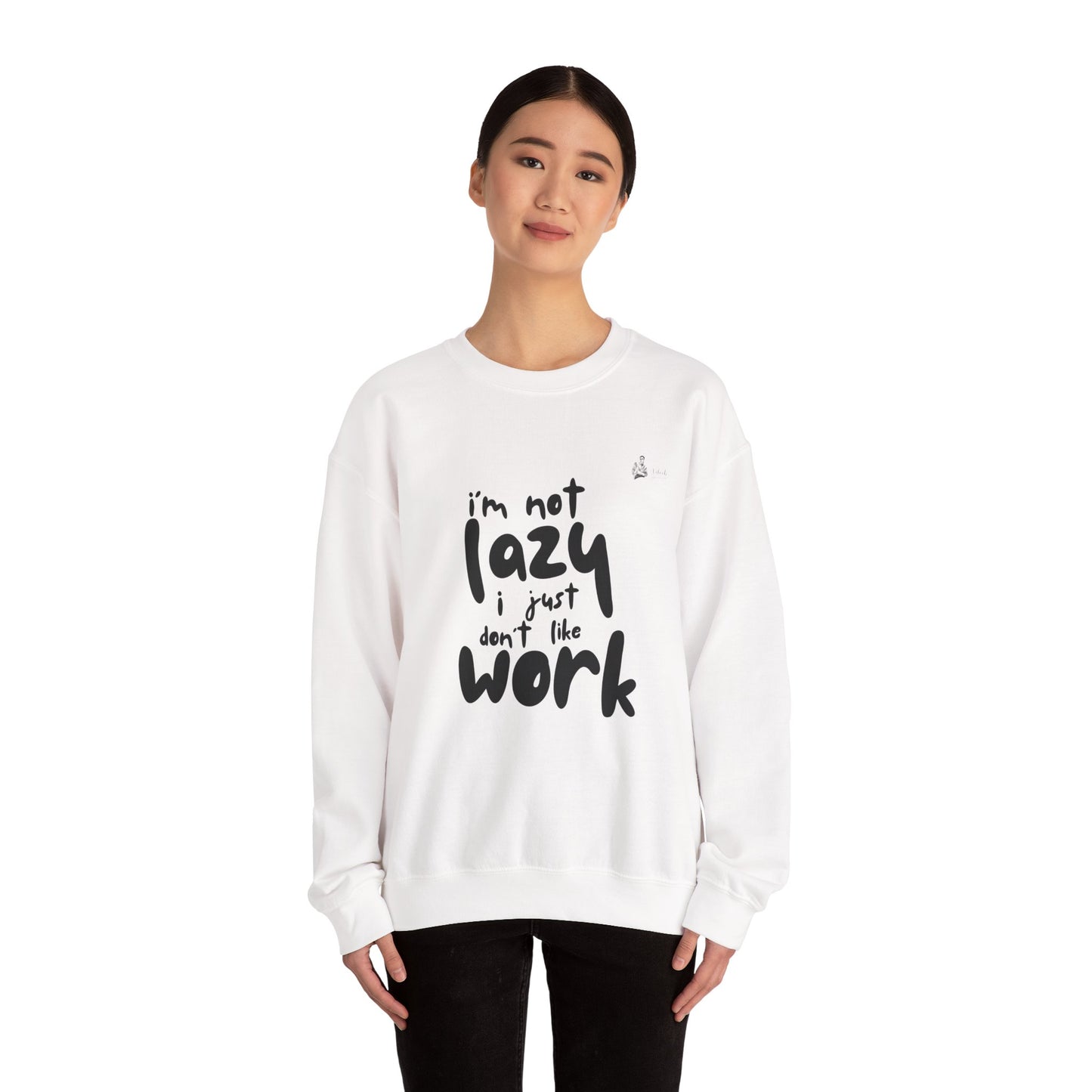 Lazy Vibes Crewneck Sweatshirt - Perfect Gift for Relaxation, Cozy Style, Everyday Comfort, Funny Sweatshirt, Unisex Apparel