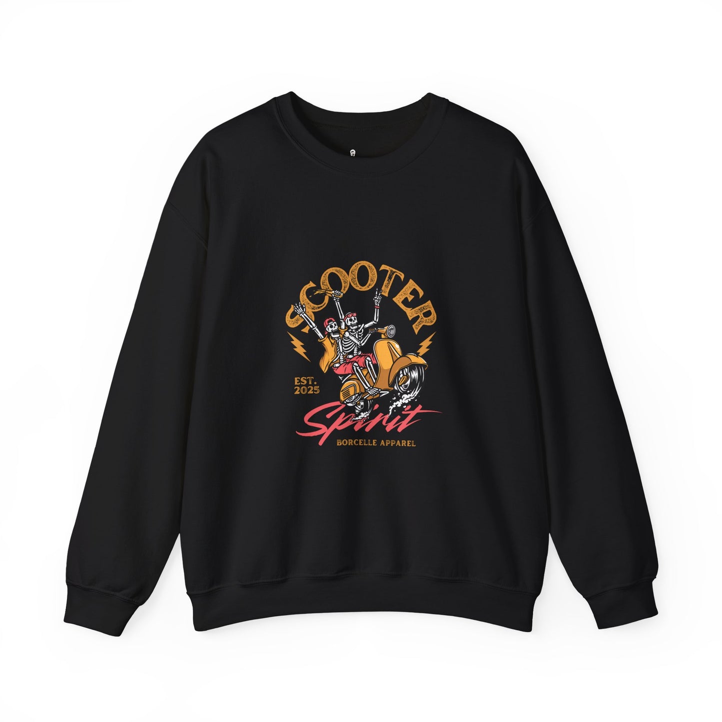 Scooter Spirit Crewneck Sweatshirt - Unisex Heavy Blend