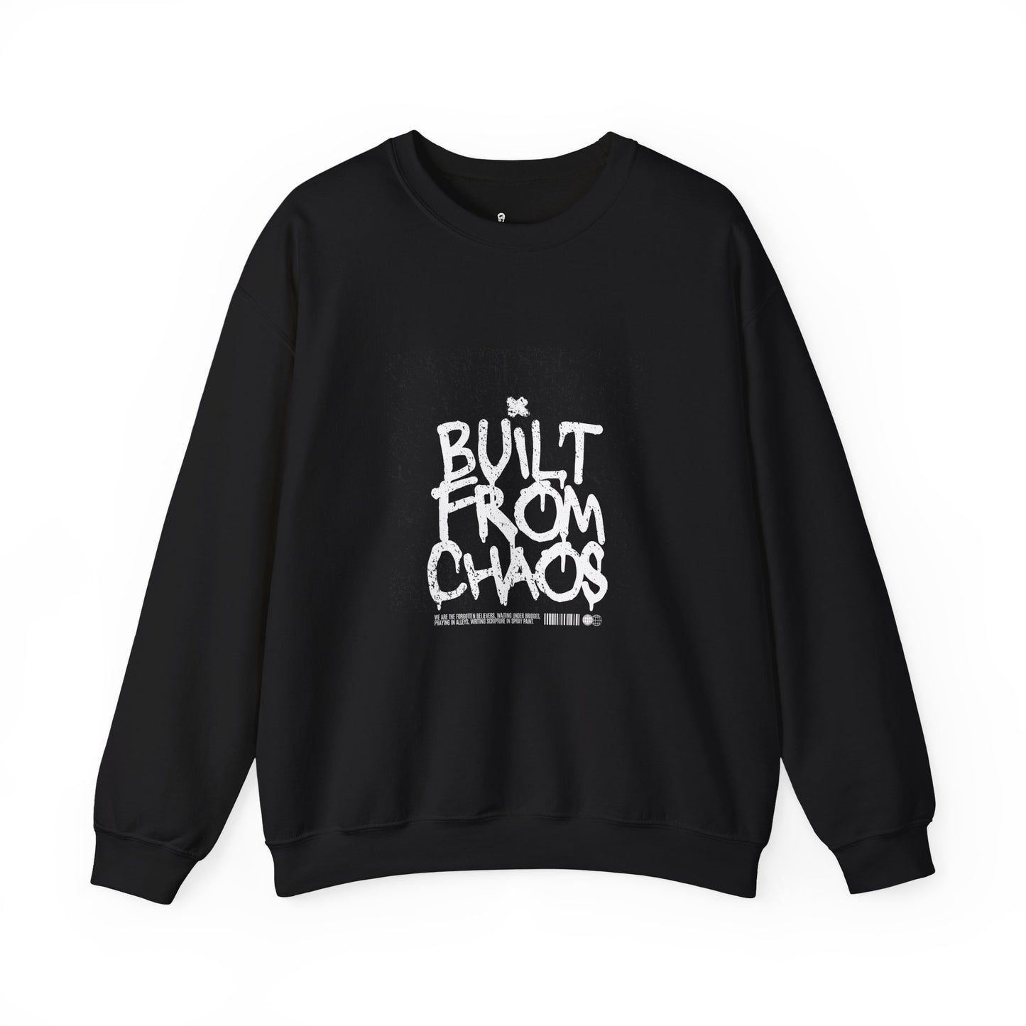 Built From Chaos Unisex Heavy Blend™ Crewneck Sweatshirt