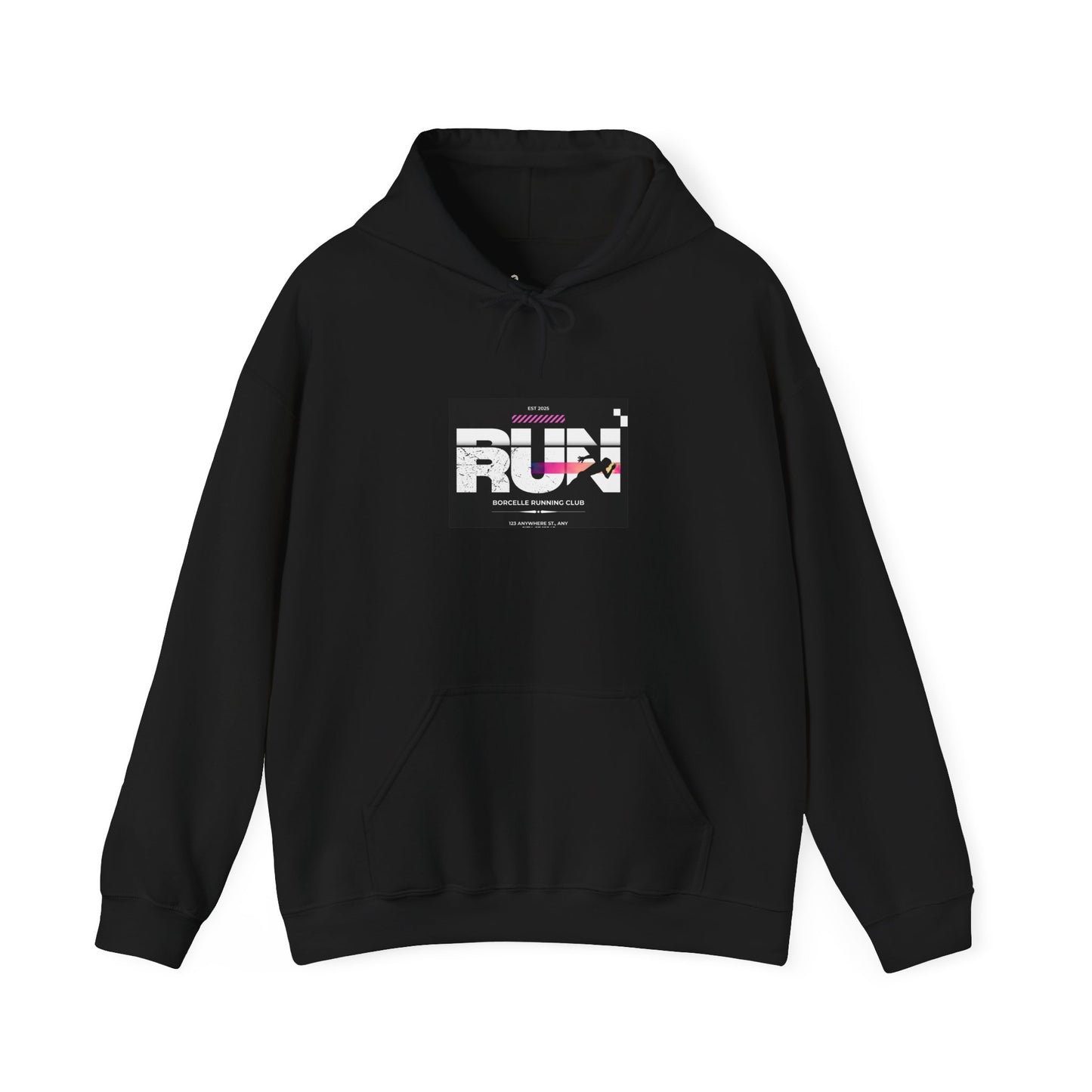 RUN Unisex Heavy Blend™ Hoodie - Perfect for Runners and Fitness Enthusiasts