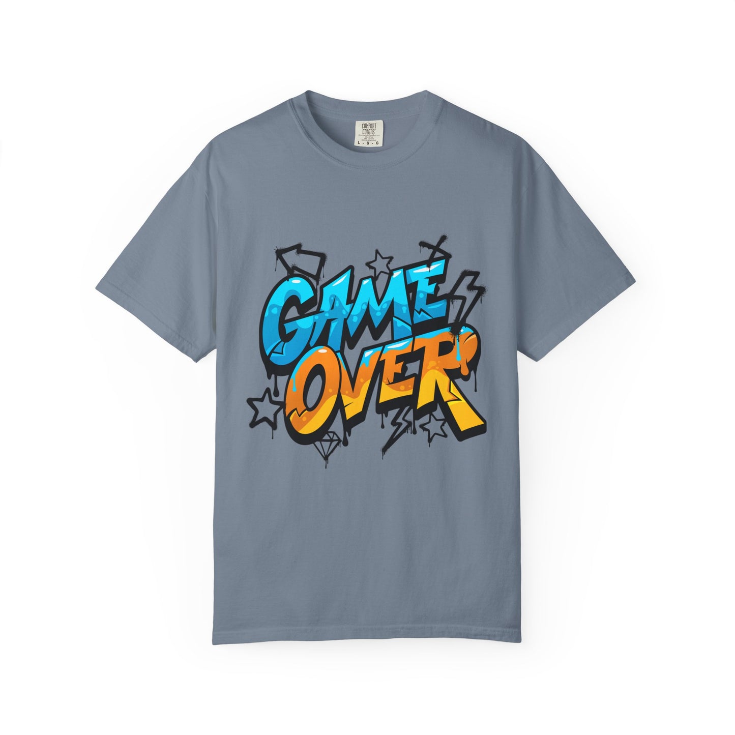 Game Over Unisex Garment-Dyed T-Shirt