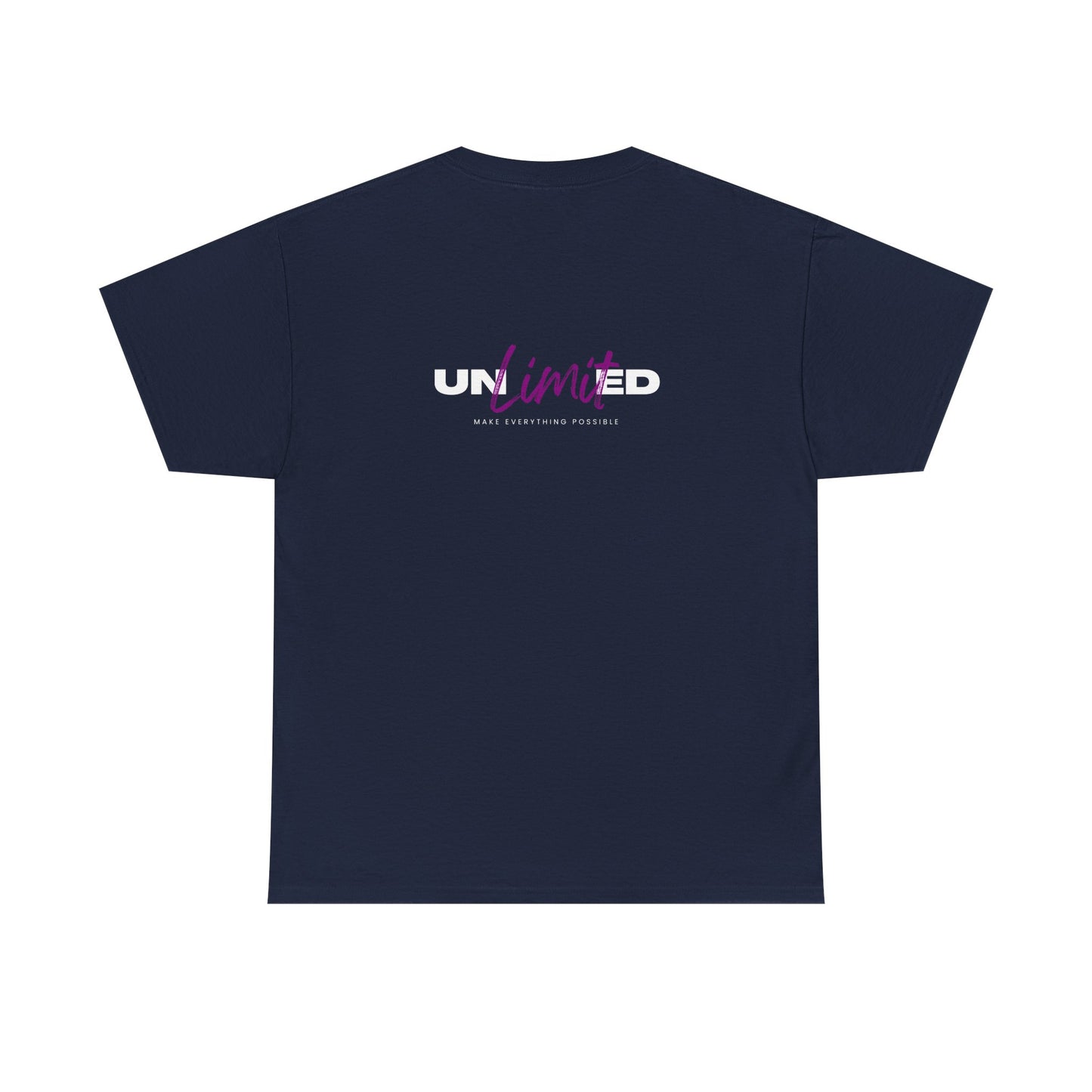 Limit Unisex Heavy Cotton Tee - Empowerment T-Shirt, Casual Wear, Gift for Friends, Motivational Apparel, Everyday Comfort