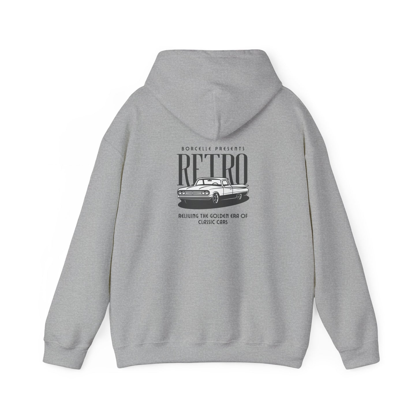 Retro Classic Car Hoodie - Unisex Heavy Blend™ Sweatshirt