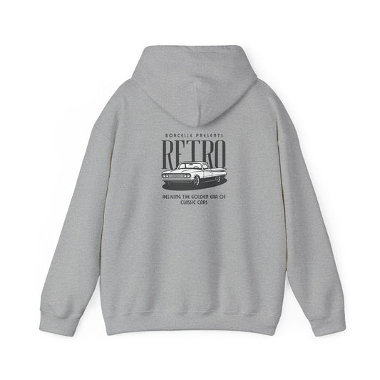 Retro Classic Car Hoodie - Unisex Heavy Blend™ Sweatshirt