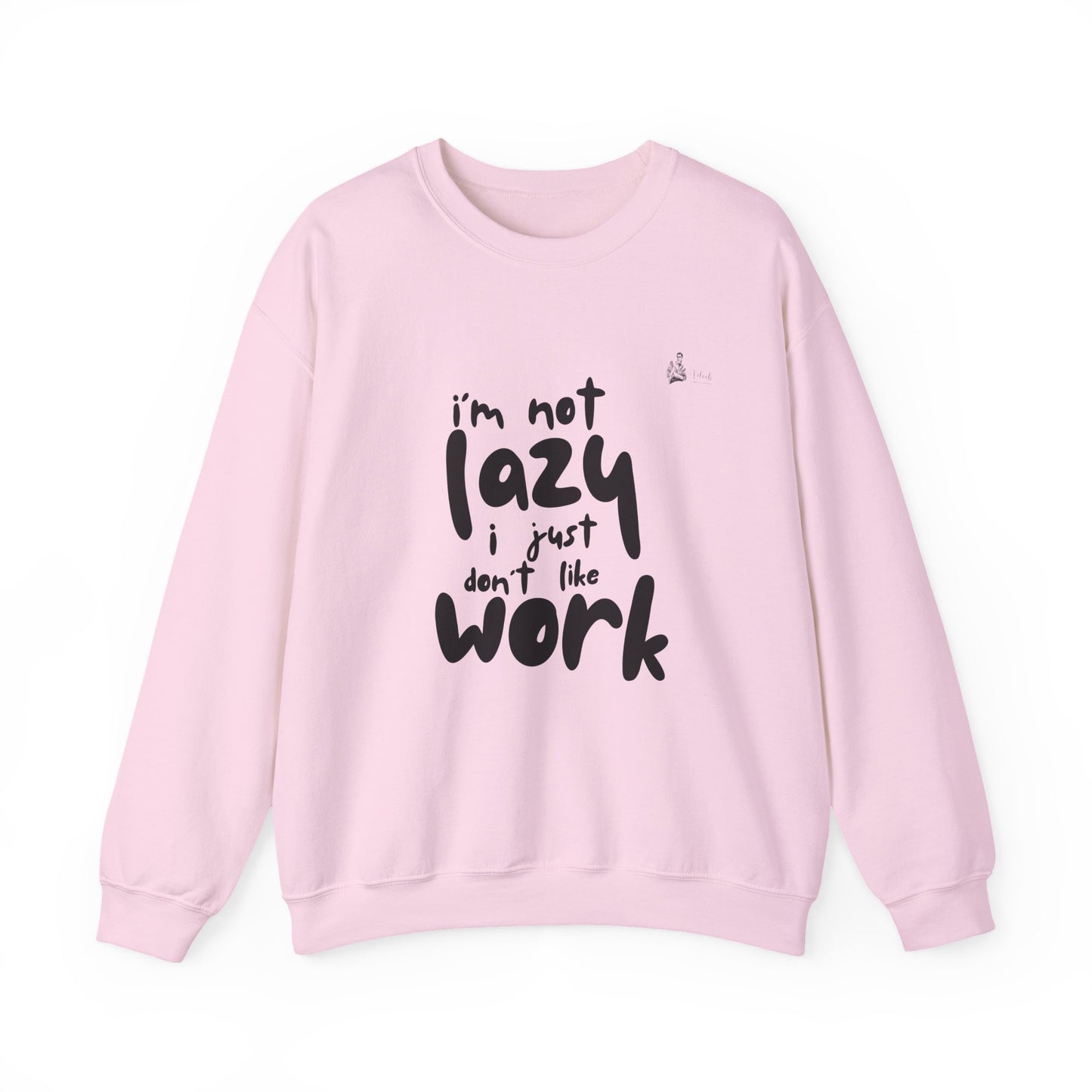 Lazy Vibes Crewneck Sweatshirt - Perfect Gift for Relaxation, Cozy Style, Everyday Comfort, Funny Sweatshirt, Unisex Apparel