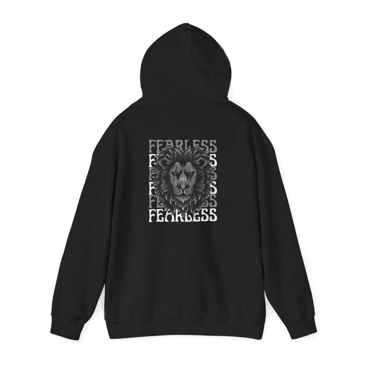 Fearless Lion Graphic Unisex Hoodie