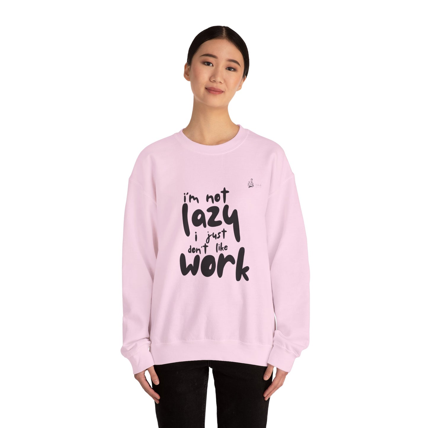 Lazy Vibes Crewneck Sweatshirt - Perfect Gift for Relaxation, Cozy Style, Everyday Comfort, Funny Sweatshirt, Unisex Apparel