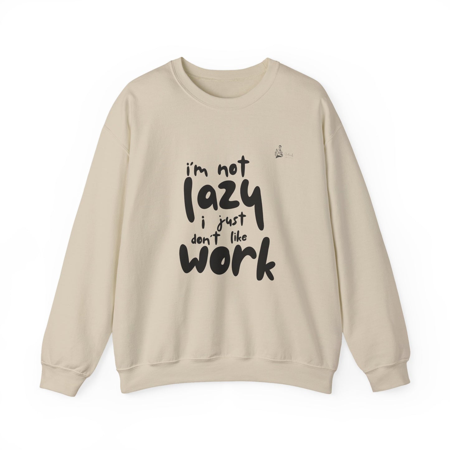 Lazy Vibes Crewneck Sweatshirt - Perfect Gift for Relaxation, Cozy Style, Everyday Comfort, Funny Sweatshirt, Unisex Apparel