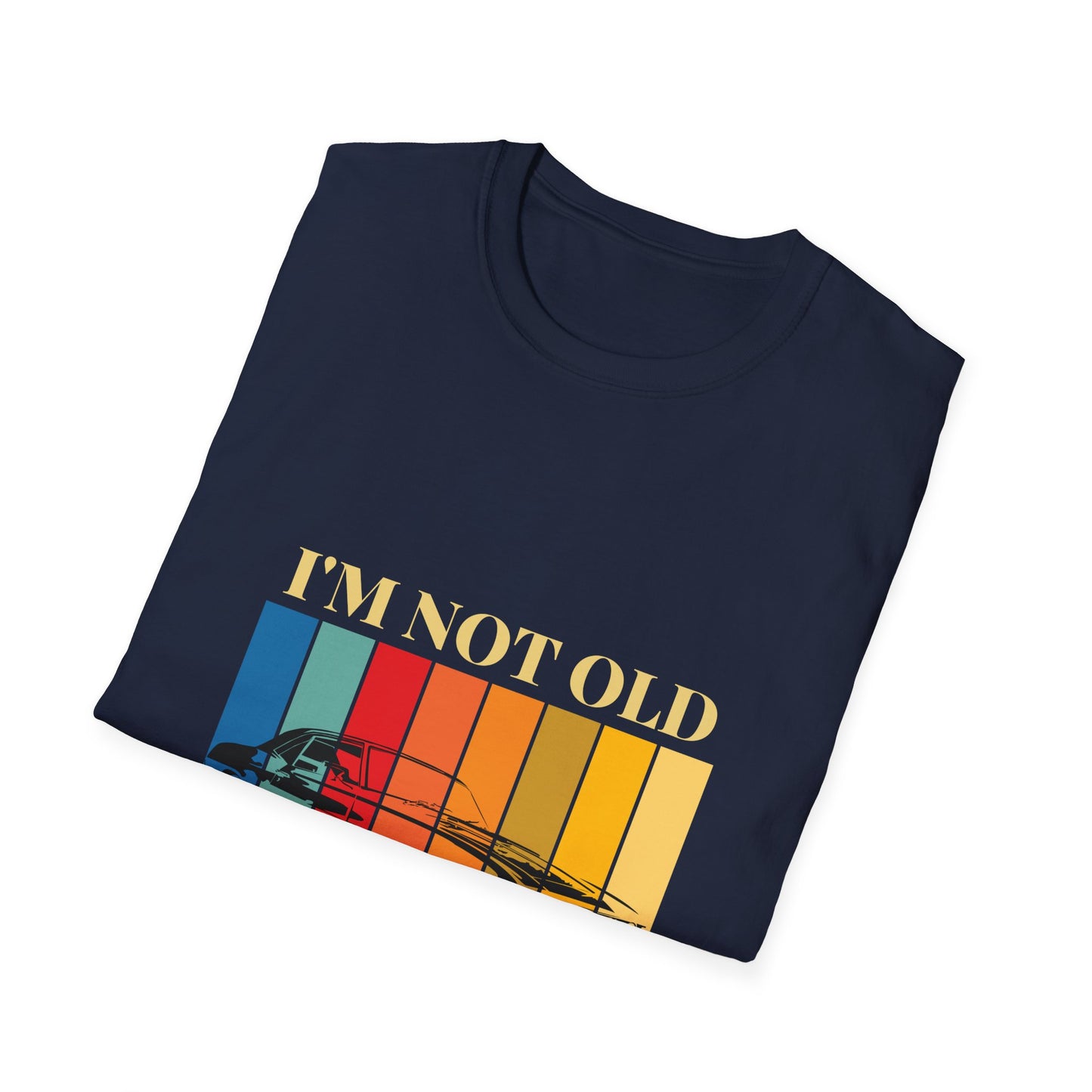Classic Car T-Shirt - Retro Vintage Style, Perfect for Birthdays, Father's Day, Gifts, Automotive Lovers, Automotive Enthusiasts