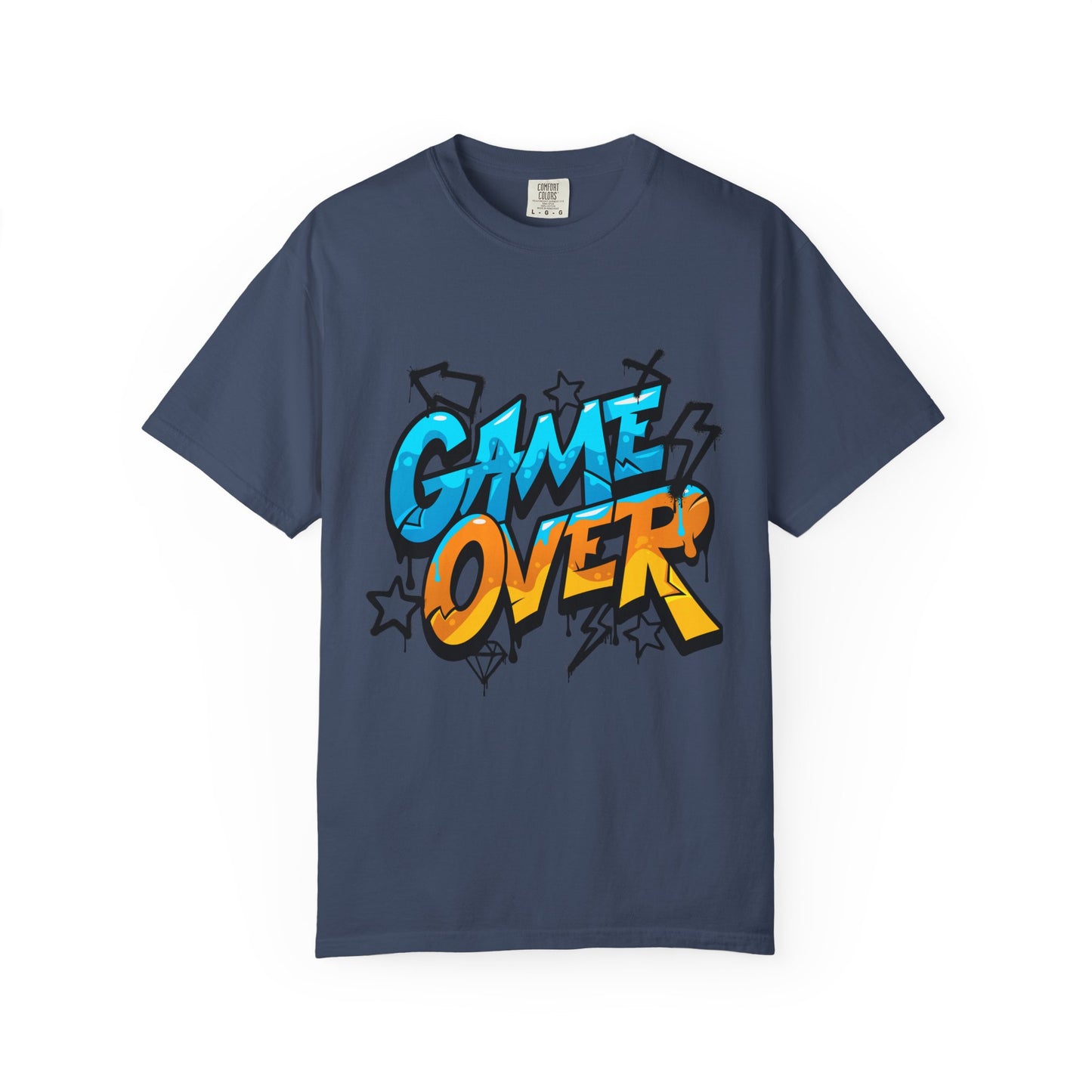 Game Over Unisex Garment-Dyed T-Shirt