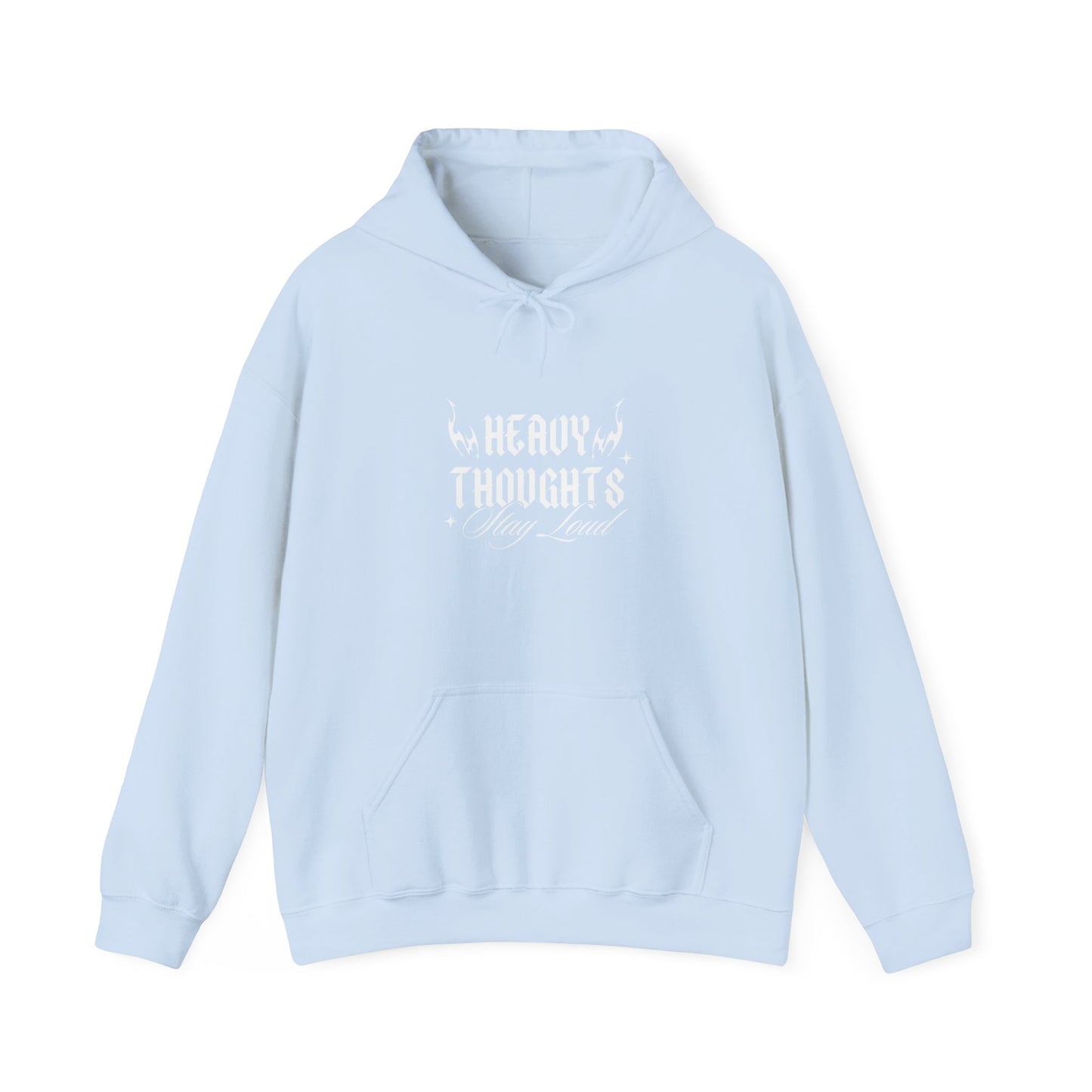Heavy Thoughts Unisex Hoodie - Cozy Comfort with a Bold Statement