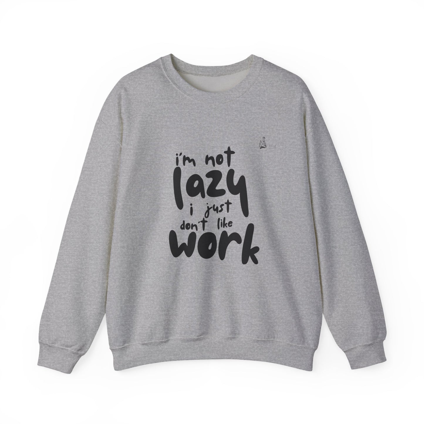 Lazy Vibes Crewneck Sweatshirt - Perfect Gift for Relaxation, Cozy Style, Everyday Comfort, Funny Sweatshirt, Unisex Apparel