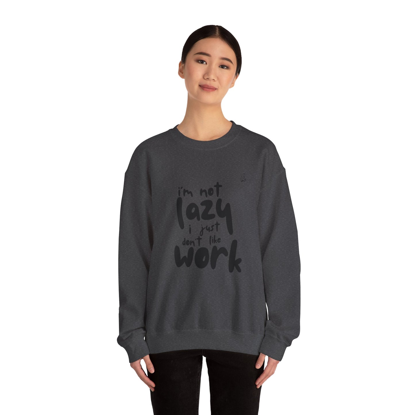 Lazy Vibes Crewneck Sweatshirt - Perfect Gift for Relaxation, Cozy Style, Everyday Comfort, Funny Sweatshirt, Unisex Apparel