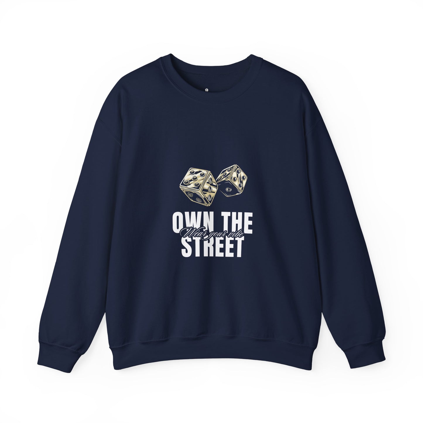 Own the Street Sweatshirt - Unisex Heavy Blend™ Crewneck for Trendy Casual Style