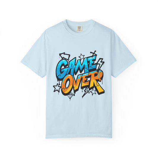 Game Over Unisex Garment-Dyed T-Shirt