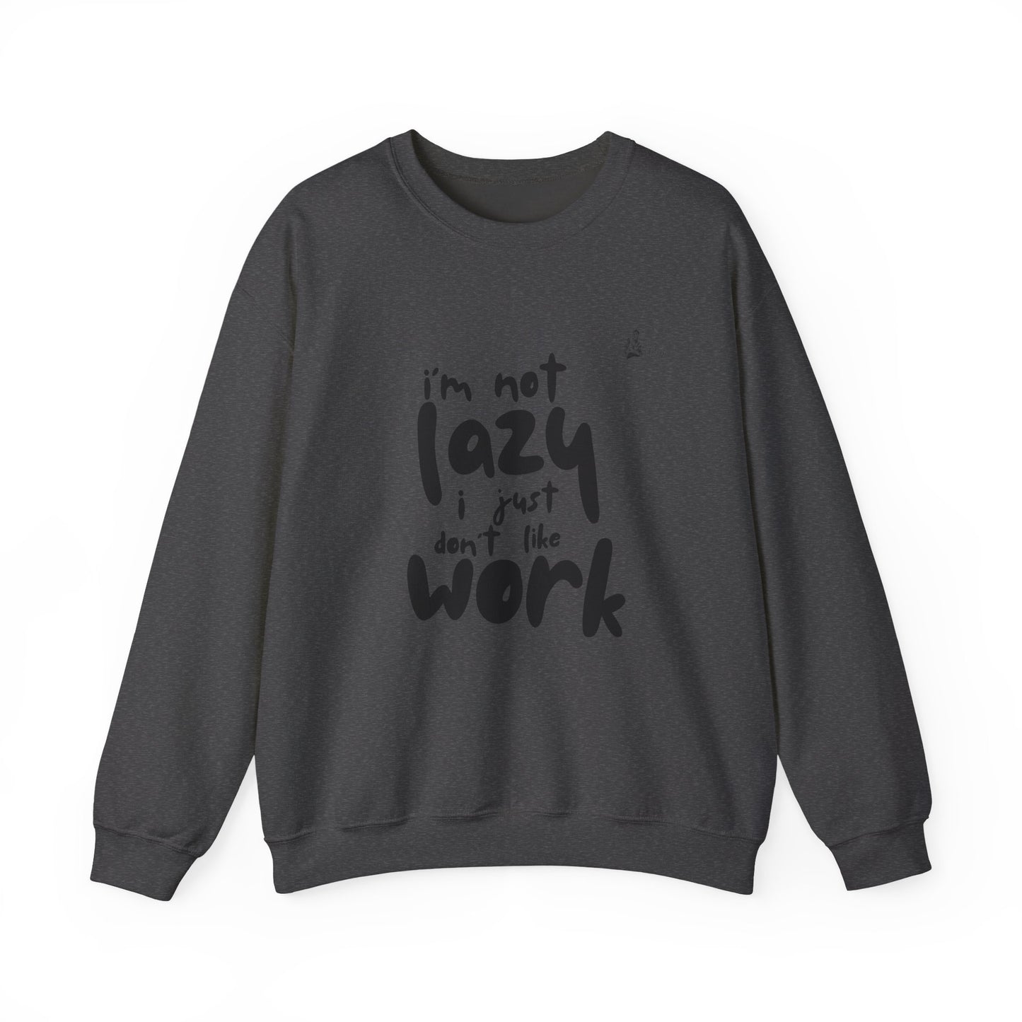 Lazy Vibes Crewneck Sweatshirt - Perfect Gift for Relaxation, Cozy Style, Everyday Comfort, Funny Sweatshirt, Unisex Apparel