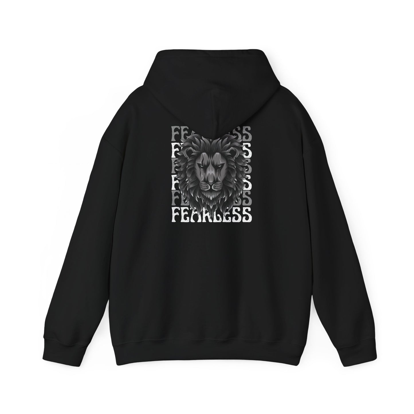 Fearless Lion Graphic Unisex Hoodie