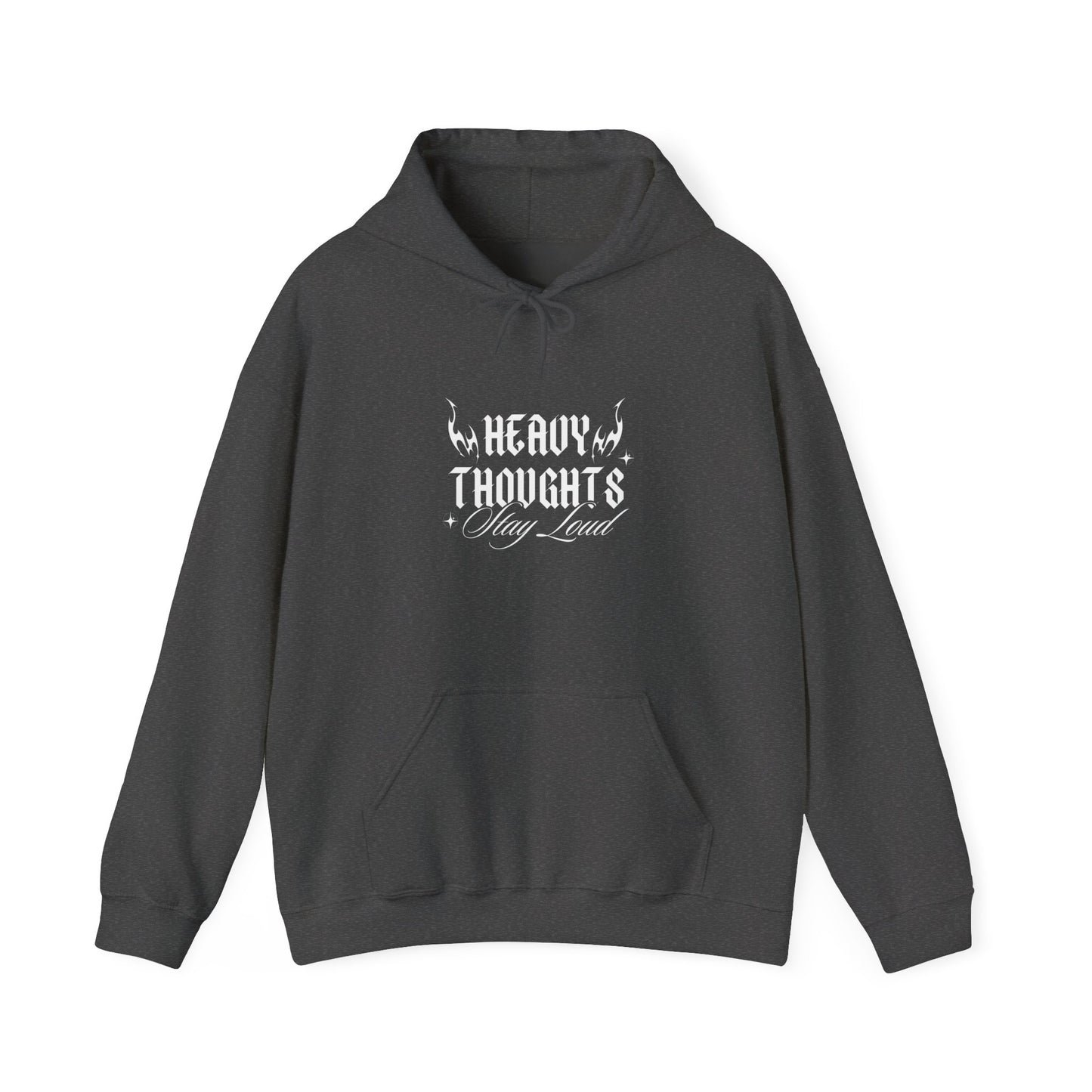 Heavy Thoughts Unisex Hoodie - Cozy Comfort with a Bold Statement