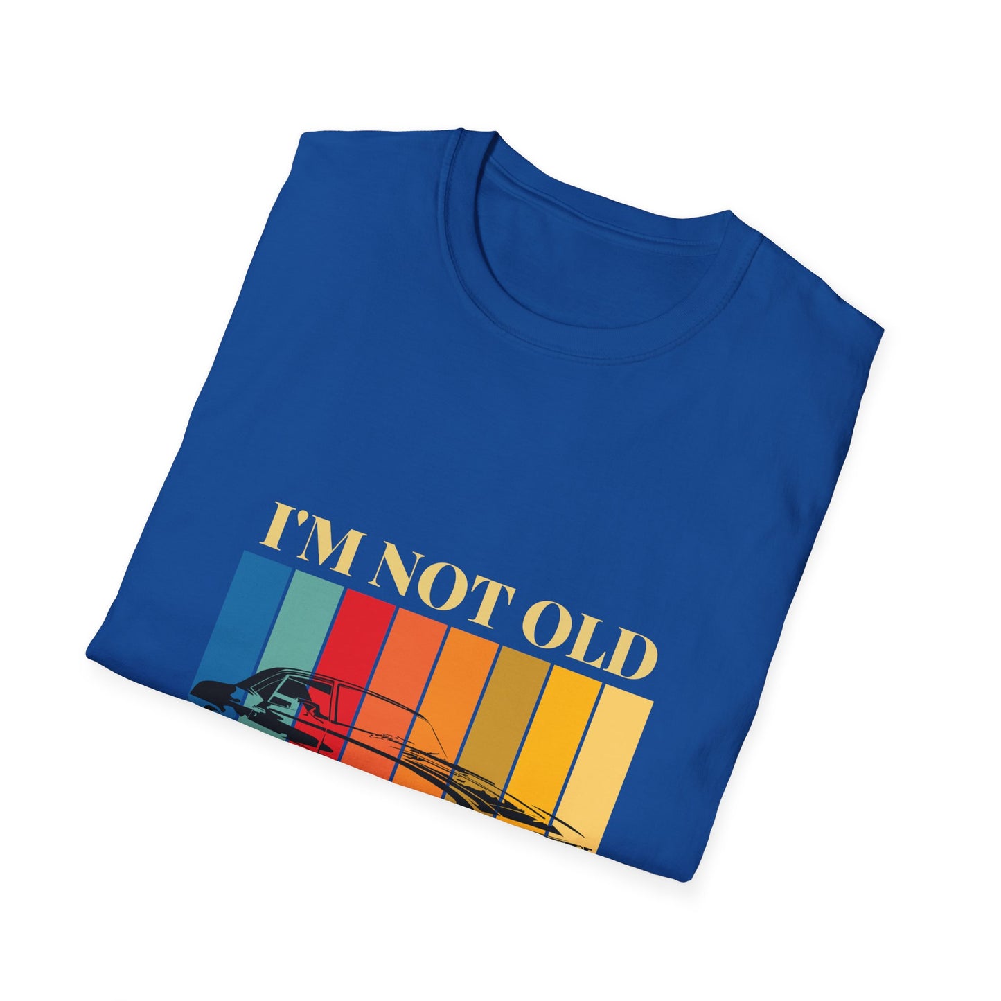 Classic Car T-Shirt - Retro Vintage Style, Perfect for Birthdays, Father's Day, Gifts, Automotive Lovers, Automotive Enthusiasts