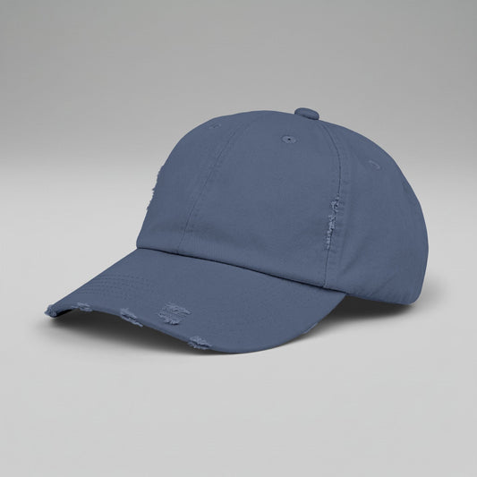 Vintage Unisex Distressed Baseball Cap - Casual Style for Every Occasion