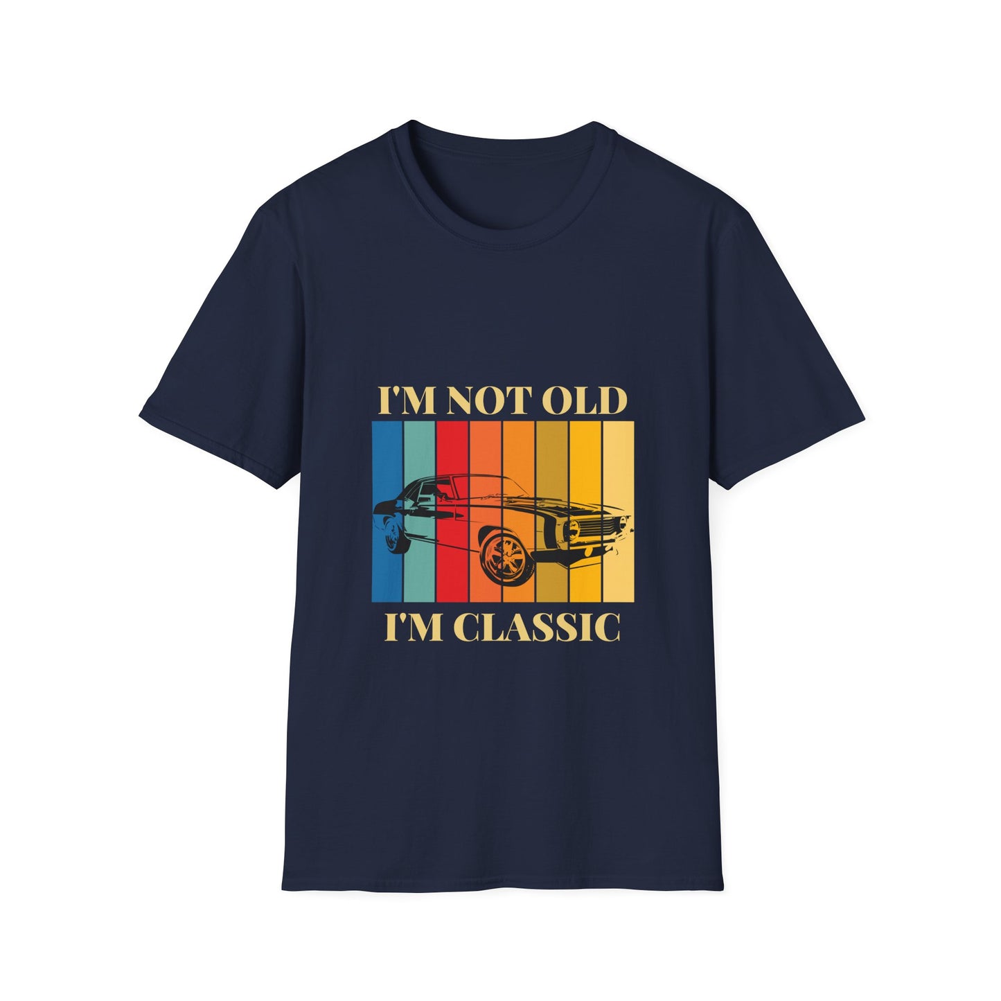 Classic Car T-Shirt - Retro Vintage Style, Perfect for Birthdays, Father's Day, Gifts, Automotive Lovers, Automotive Enthusiasts