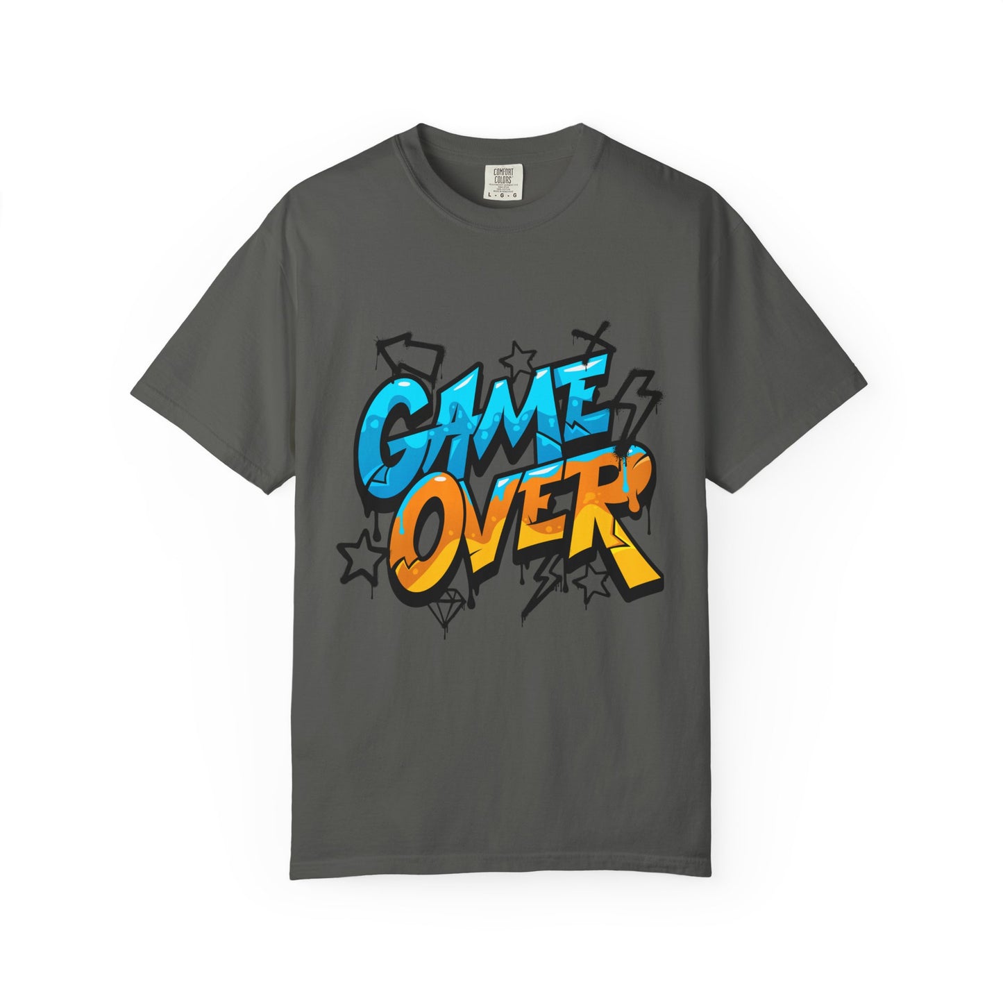 Game Over Unisex Garment-Dyed T-Shirt