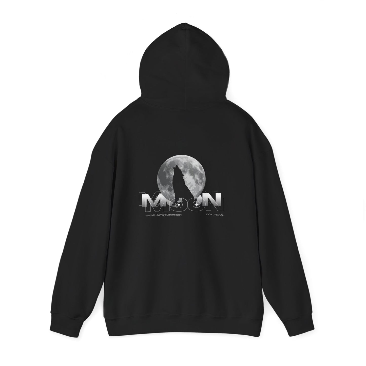 Moonlit Wolf Unisex Hoodie