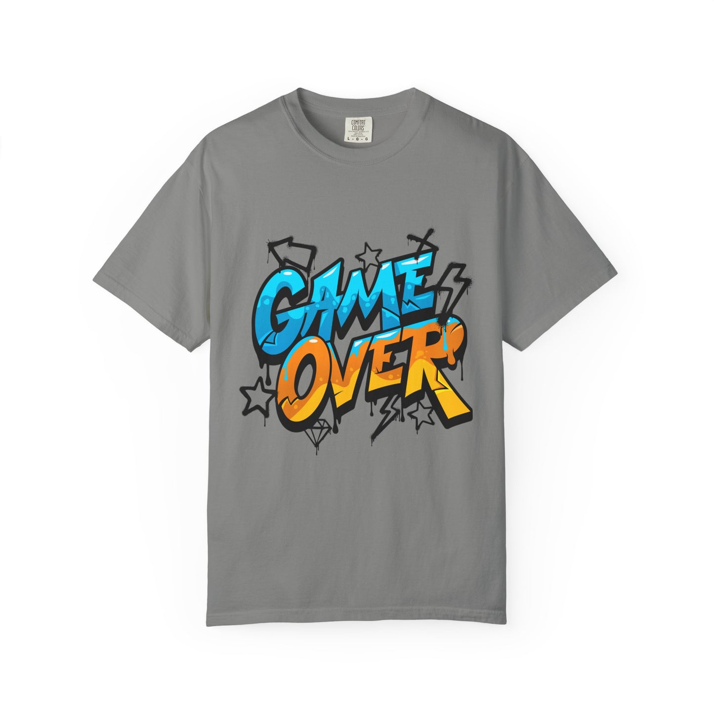 Game Over Unisex Garment-Dyed T-Shirt