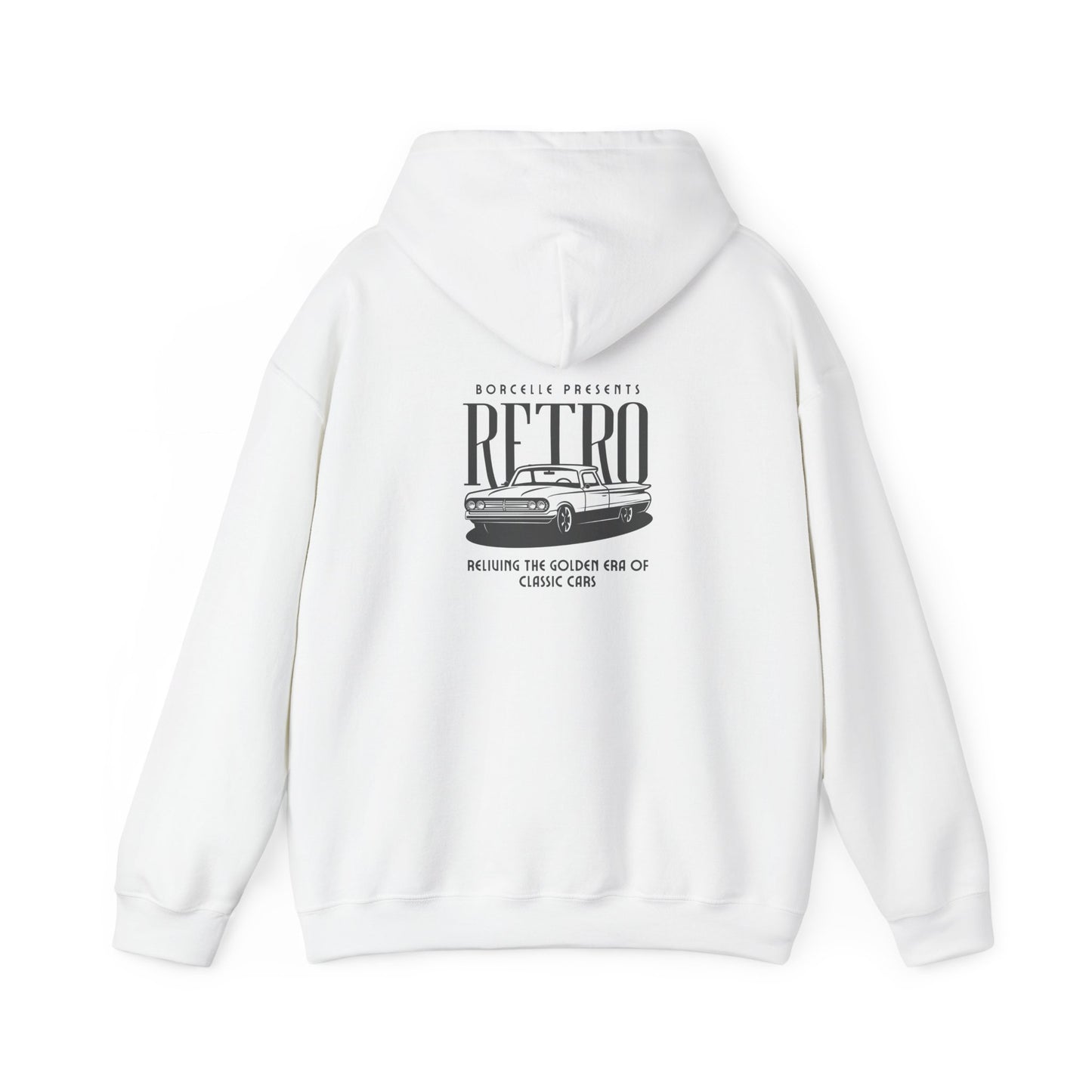 Retro Classic Car Hoodie - Unisex Heavy Blend™ Sweatshirt