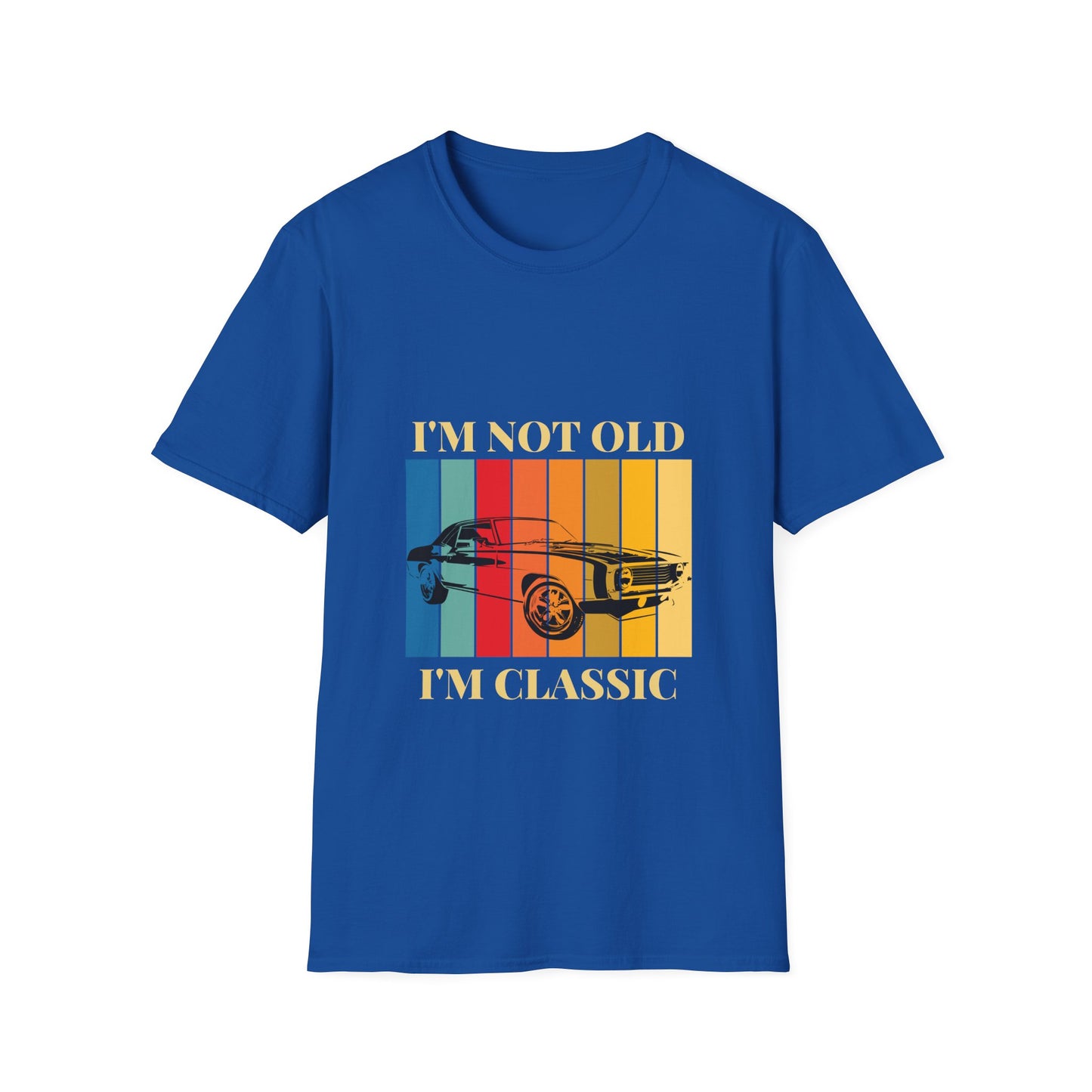 Classic Car T-Shirt - Retro Vintage Style, Perfect for Birthdays, Father's Day, Gifts, Automotive Lovers, Automotive Enthusiasts