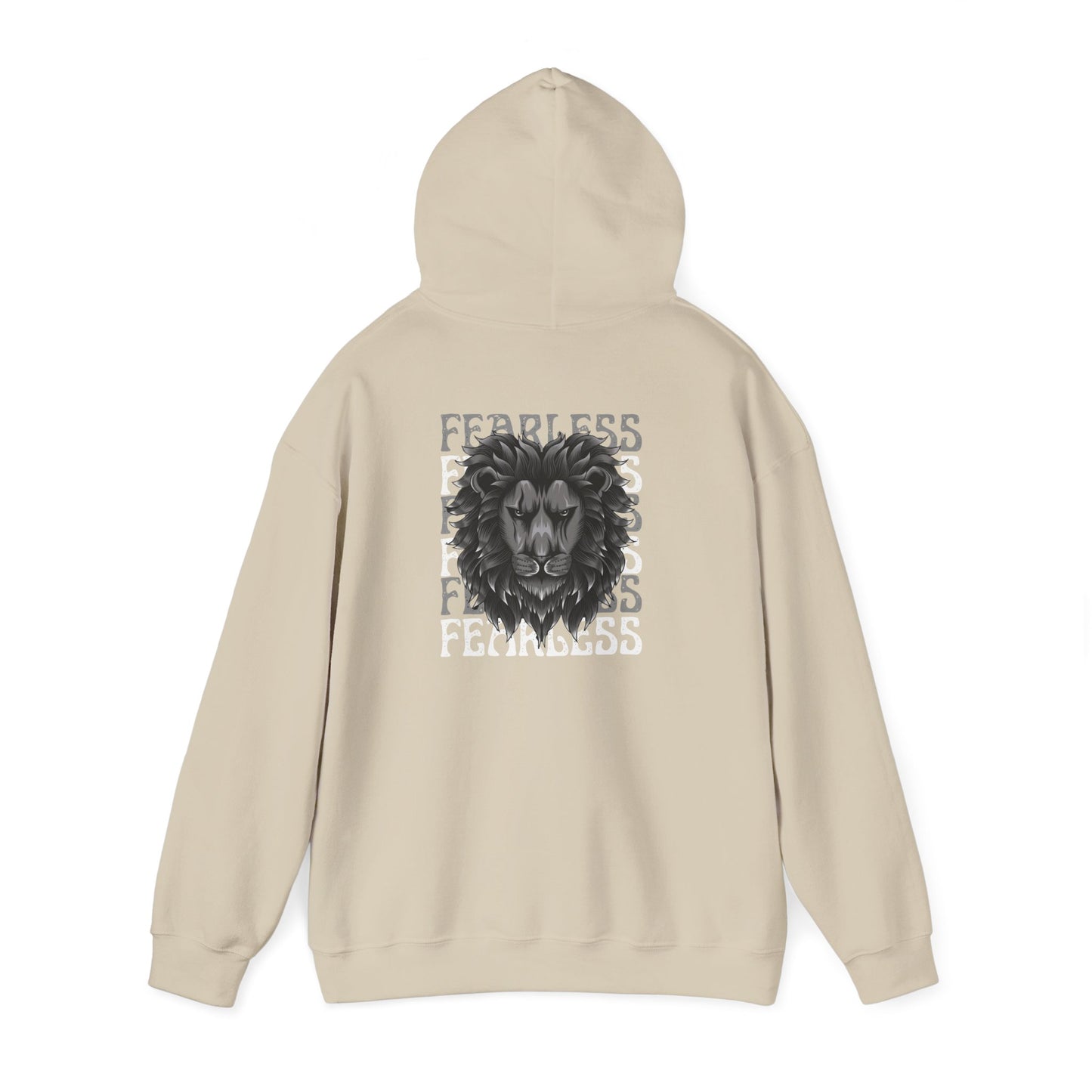 Fearless Lion Graphic Unisex Hoodie