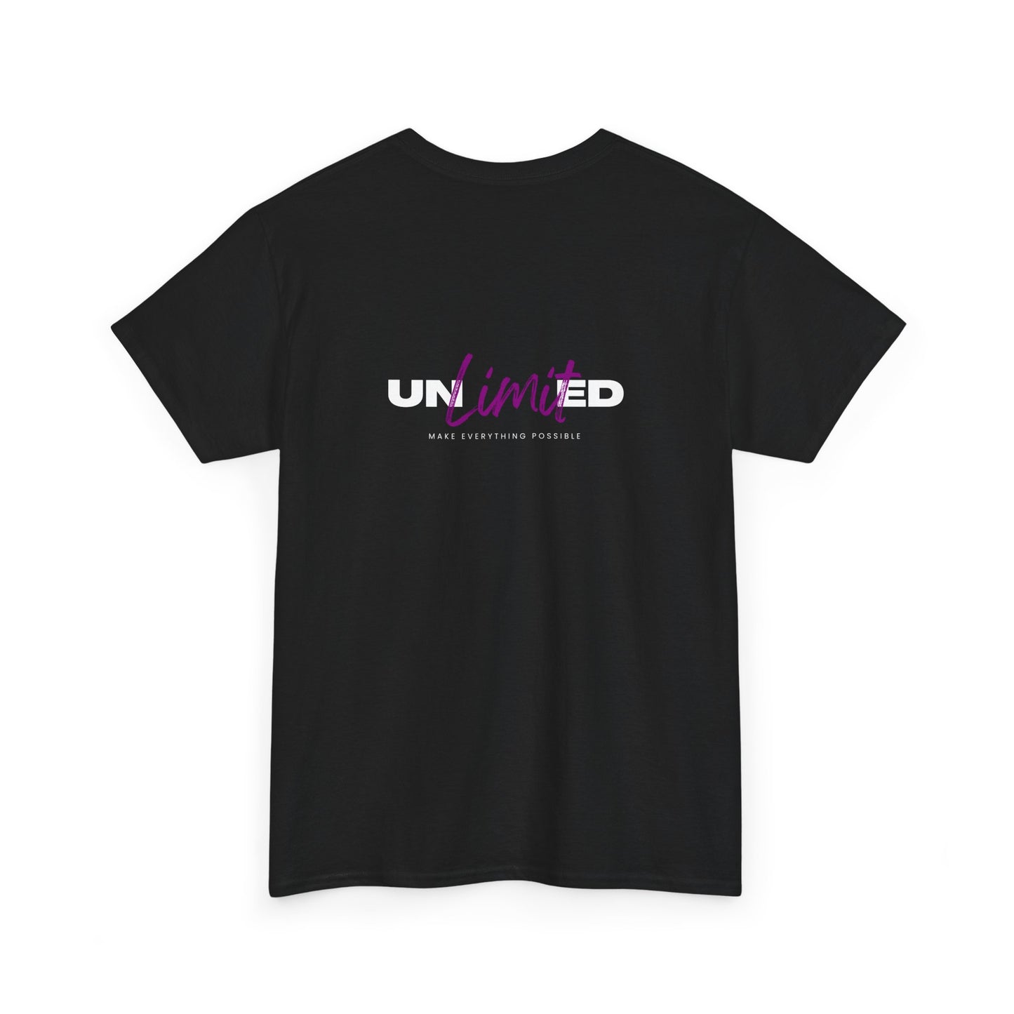 Limit Unisex Heavy Cotton Tee - Empowerment T-Shirt, Casual Wear, Gift for Friends, Motivational Apparel, Everyday Comfort