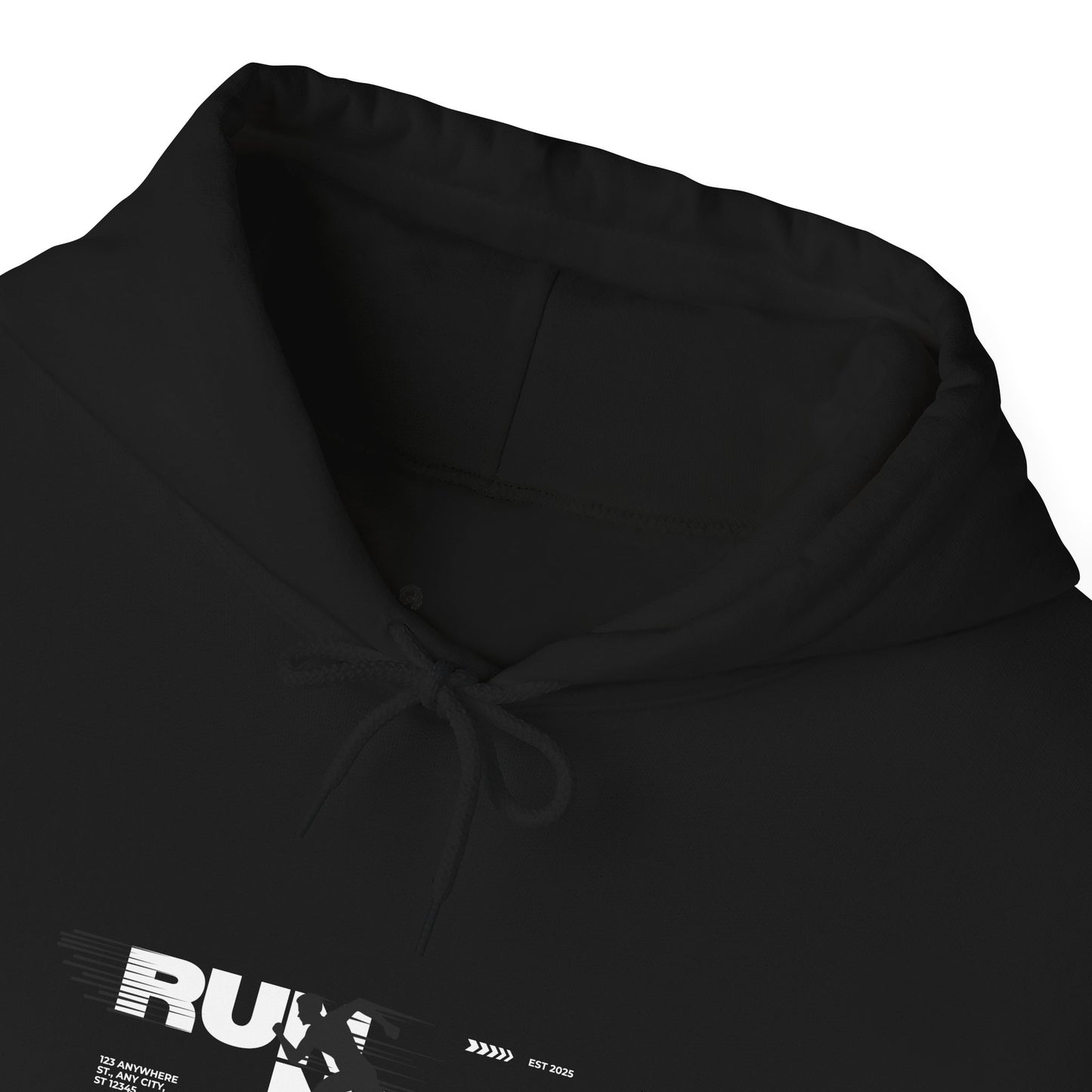 Bold Running Hoodie for Athletes and Fitness Enthusiasts