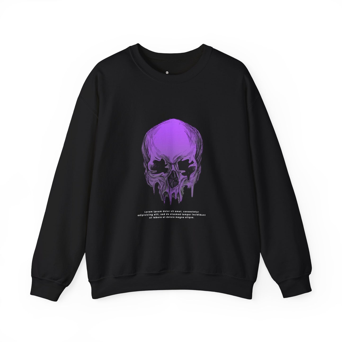 Gothic Skull Unisex Crewneck Sweatshirt