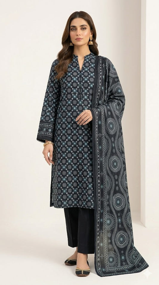 Unstitched Premium Suit for Women – Elegant Designer Fabric